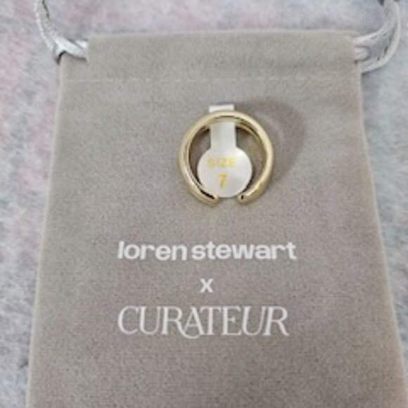 Loren Stewart X Curateur Le Deux Wrap Band Size 7 - Picture 2 of 4